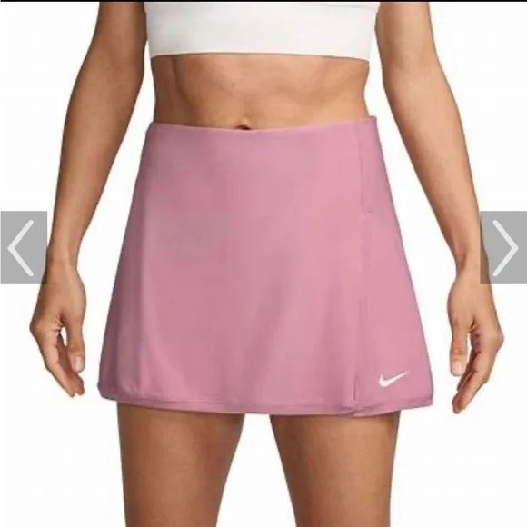 Nike Women's Victory Straight Skirt Tennis/ Pball Pink Medium New With Tags - Picture 2 of 10